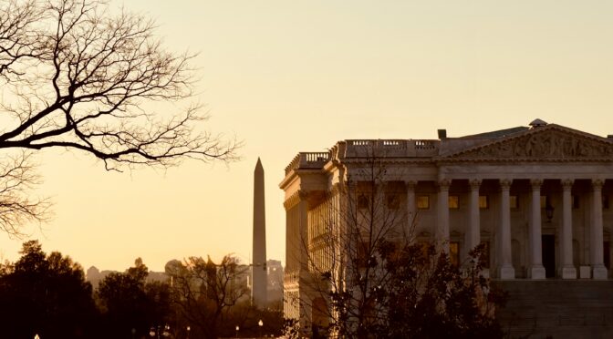 U.S. Capitol and Washington Monument